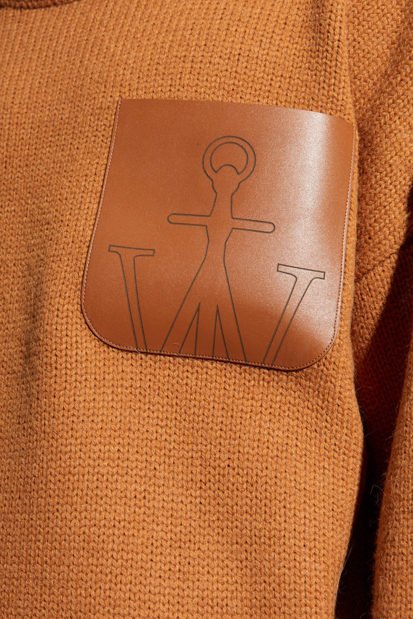 【送料&関税込】J.W. Anderson Brown Polyamide Blend Sweater J.W. Anderson Brown Polyamide Blend Sweater JW Anderson